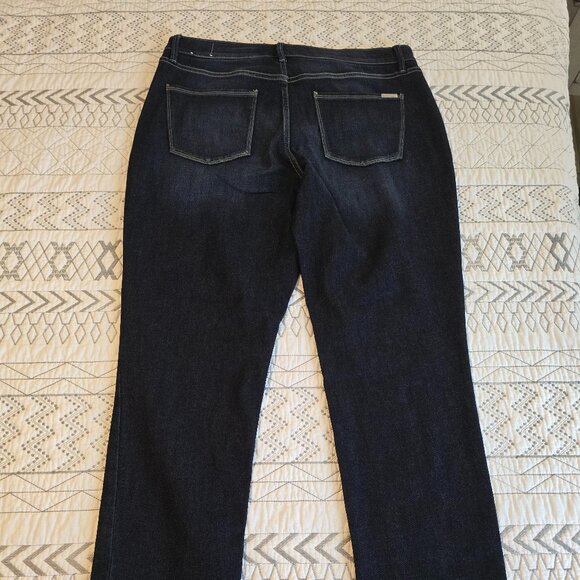 White House Black Market The Sculpt Slim Blue Jeans 14 Long - Picture 9 of 9